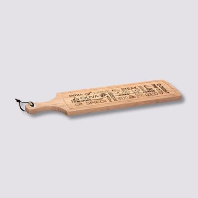 PLANCHE A DECOUPER WORD 59X15CM BAMBOU