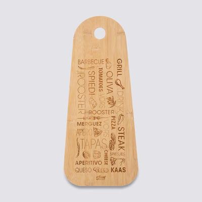PLANCHE A DECOUPER TAPAS 45X19CM BAMBOU