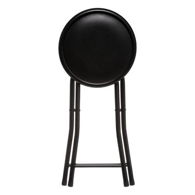 TABOURET PLIANT PVC NOIR