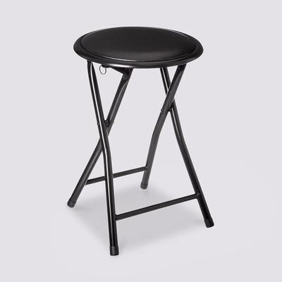 TABOURET PLIANT PVC NOIR