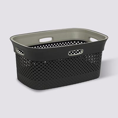 PANIER A LINGE PURL 45L GRIS