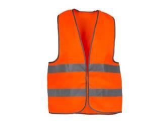 GILET SIGNALISATION FLUO ORANGE L/XL