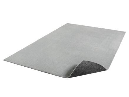 TAPIS FEEL 160X230CM GRIS CLAIR