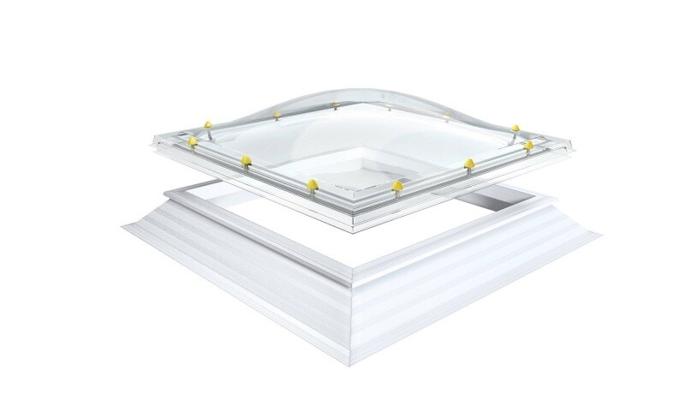 COUPOLE 3 PAROIS ACRYLIQUE 116X216 OPALIN