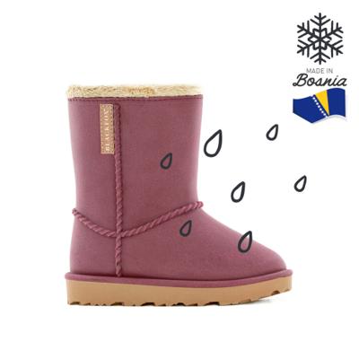 DEMI-BOTTE CHEYENNETOO ENFANT FRAMBOISE 32/33