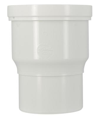 RACCORD WC DROIT D:100MM PVC BLANC