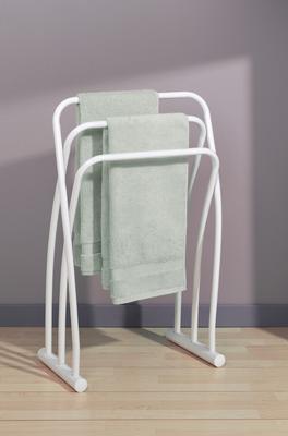 PORTE-SERVIETTE HAPPY 3 BARRES BLANC