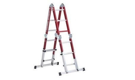 ECHELLE PLI.4X3MARCHES + PLATE-FORME TEL.VARITREX ALL-IN-1