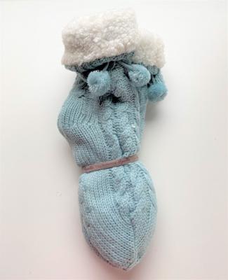 CHAUSSETTES FEMME HOME FOURRURE 3D ONE SIZE