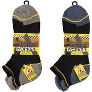 CHAUSSETTES TRAVAIL HOMME NOIR 43/46 (5)
