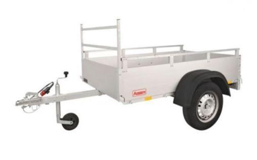 REMORQUE GT500 ALU/RAMB. 1.81X1.01M 1 ESSIEU 500KG