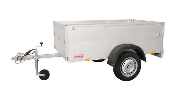 REMORQUE GT750 ALU/CAP. 2.01X1.01M 1 ESSIEU 750KG
