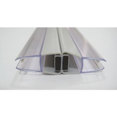 PAIRE DE JOINTS MAGNETIQUE DROIT POUR PAROI DE 8MM