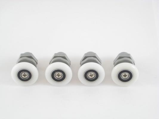 LOT DE 4 ROULETTES CABINE DE DOUCHE (D:26MM)