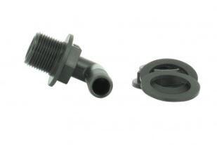 TROP PLEIN EMBOUT COUDE D:15MM