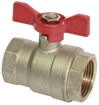 VANNE PAPILLON A BILLE 1/2FFBLISTER