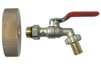 KIT ROBINET EAU PLUIE CUVE 1000L