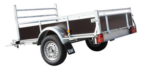 REMORQUE 2.54X1.31M 1 ESSIEU 750KG