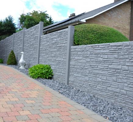 PLAQUE BETON ANTHRACITE RUSTIQUE 200X39,5X3,5CM