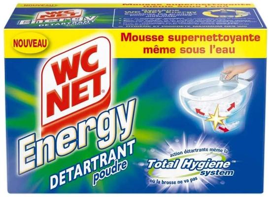 WC NET ENERGY POUDRE DETARTRANT 6X60GR