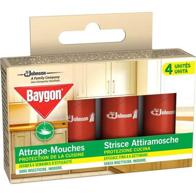 BAYGON ATTRAPE-MOUCHES 4PCES