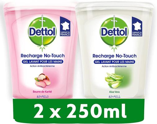 DETTOL NO-TOUCH REFILL 250ML (2PCS)