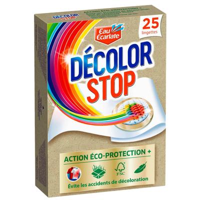 EAU ECARLATE DECOLOR STOP 25 LINGETTES