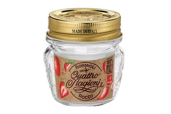 BOCAL CONSERVATION QUATTRO STAGIONI 800ML + COUVERCLE