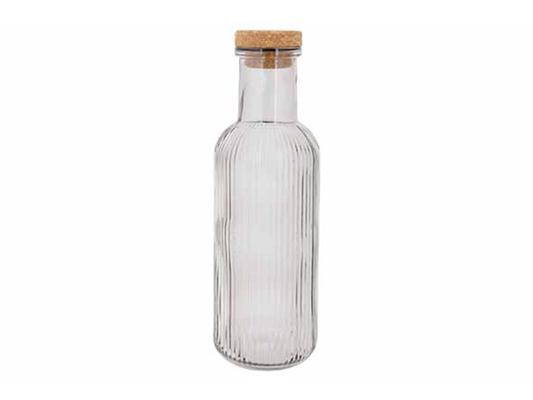 BOUTEILLE VERRE 1L AVEC LIEGE