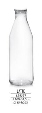 BOUTEILLE VERRE 1L