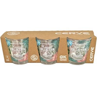 NADIA HAWAI VERRE 25CL SET 3
