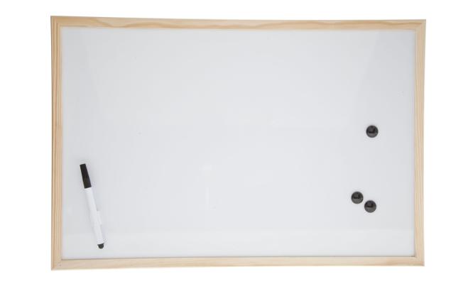 TABLEAU MEMO 60X40 BLANC-NATURE