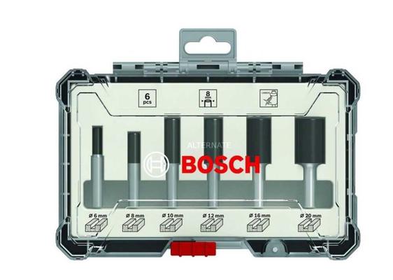 BOSCH FRAISE DROIT 6MM (6 PCS)