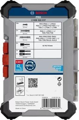 BOSCH COFFRET MODULABLE VISSAGE (36PCS)