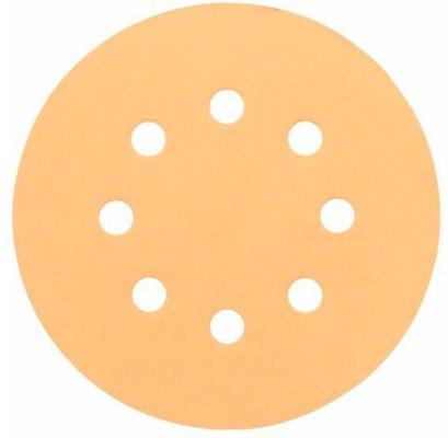 BOSCH DISQUE ABRASIF 8 TROUS C470 EXPERT 125MM G100 (50PCS)