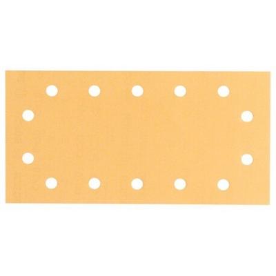 BOSCH FEUILLE ABRASIVE 14 TROUS 115X230MM G40 (50PCS)