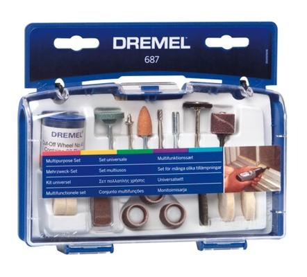 KIT MULTI-USAGE DREMEL 687, 52 PIECES
