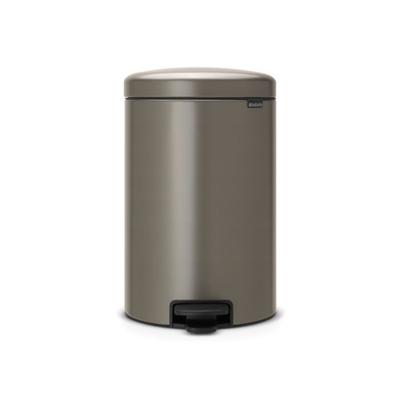 POUBELLE PEDALE NEWICON 20L PLATINIUM