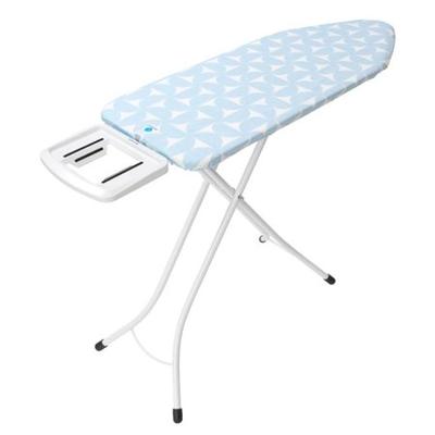 TABLE A REPASSER BLANC 124X38CM FRESH BREEZE AVEC REPOSE-FER