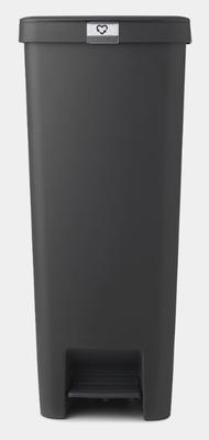 POUBELLE A PEDALES STEPUP 40L GRIS ANTHRACITE