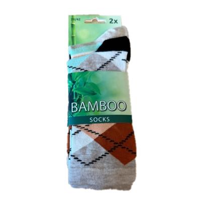 CHAUSSETTES FEMME BAMBOO FANTAISIE (2 PAIRES)