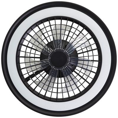 PALMERO PLAFONNIER VENTILATEUR 40W 5000LM NOIR