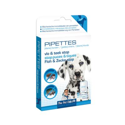 STOP PUCES & TIQUES PIPETTES CHIEN 5X2ML