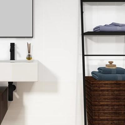 FAIENCE UNI WHITE RED BODY BRILLO 20X25CM (1M²) CAR332