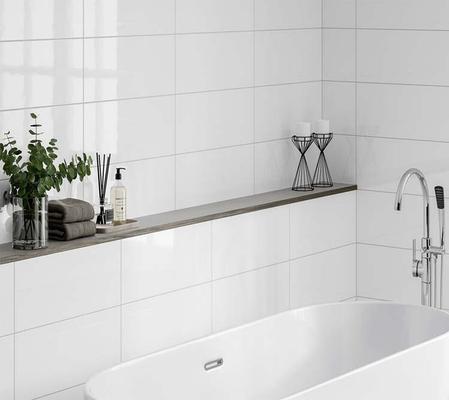 CARRELAGE ALASKA NEW WHITE BRILLO 30X60CM (1.44M²) CAR386