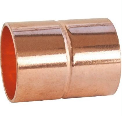 MANCHON CUIVRE FF D.15 (5PCS)