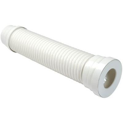 PIPE SOUPLE DROIT 400MM BLANC D:90-110MM