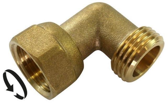 COUDE ECROU LIBRE M1/2-F1/2