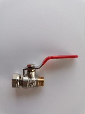 VANNE BOISSEAU SPHERE M+F ECR.LIBRE 3/8 POIGNEE PLATE