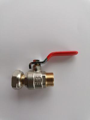 VANNE BOISSEAU SPHER M+F ECR.LIBRE 1/2 POIGNEE PLATE